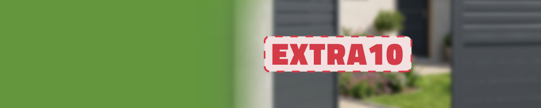 -10 % doplačila za ograje in mreže