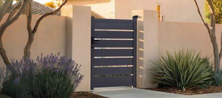 Aluminijasta vrtna vrata