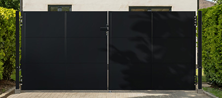Dvokrilna dvoriščna vrata jeklo